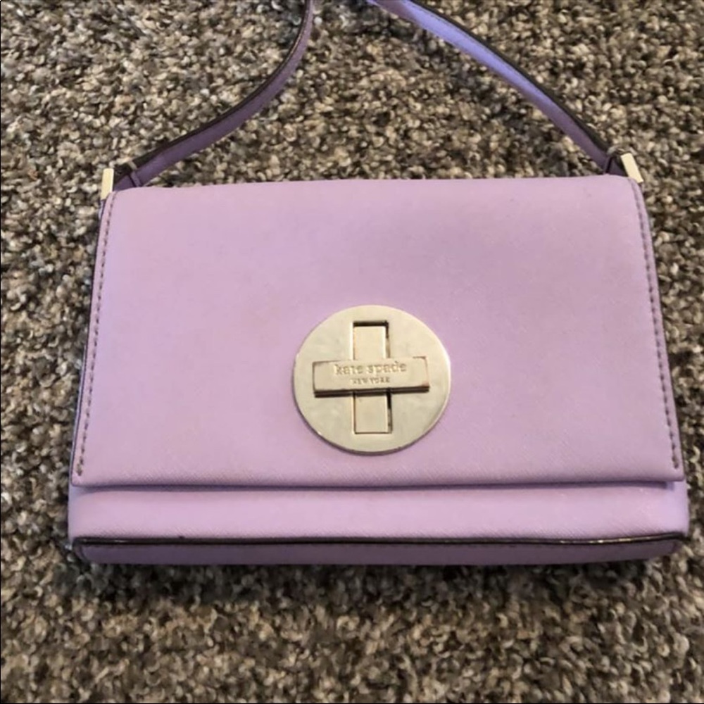 Kate Spade Small lavender crossbody